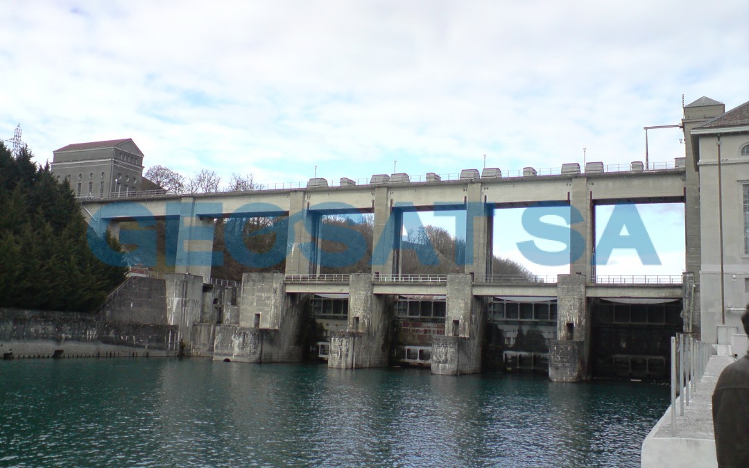 Barrage de Chancy : monitoring