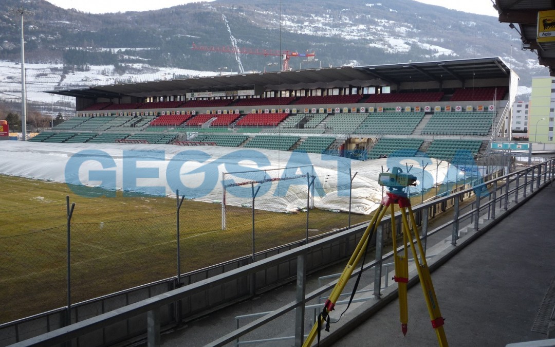 Sion : Surveillance géodésique du stade de Tourbillon