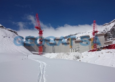 Barrage du Vieux-Emosson : surveillance géodésique