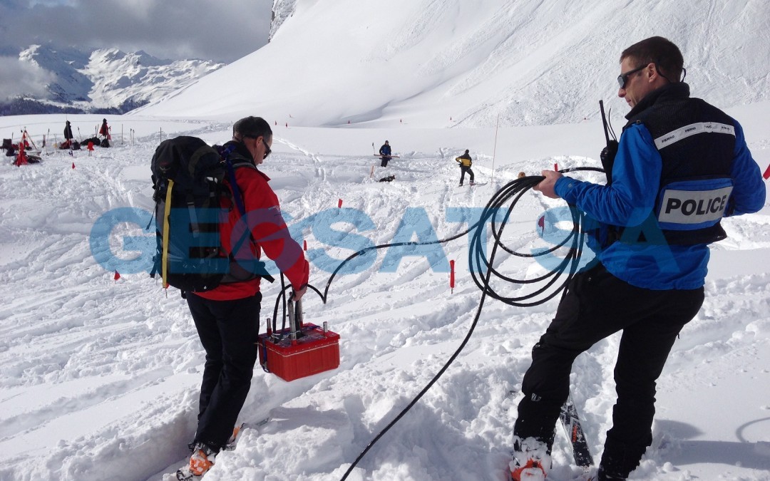 Valais: Recherche avalanche