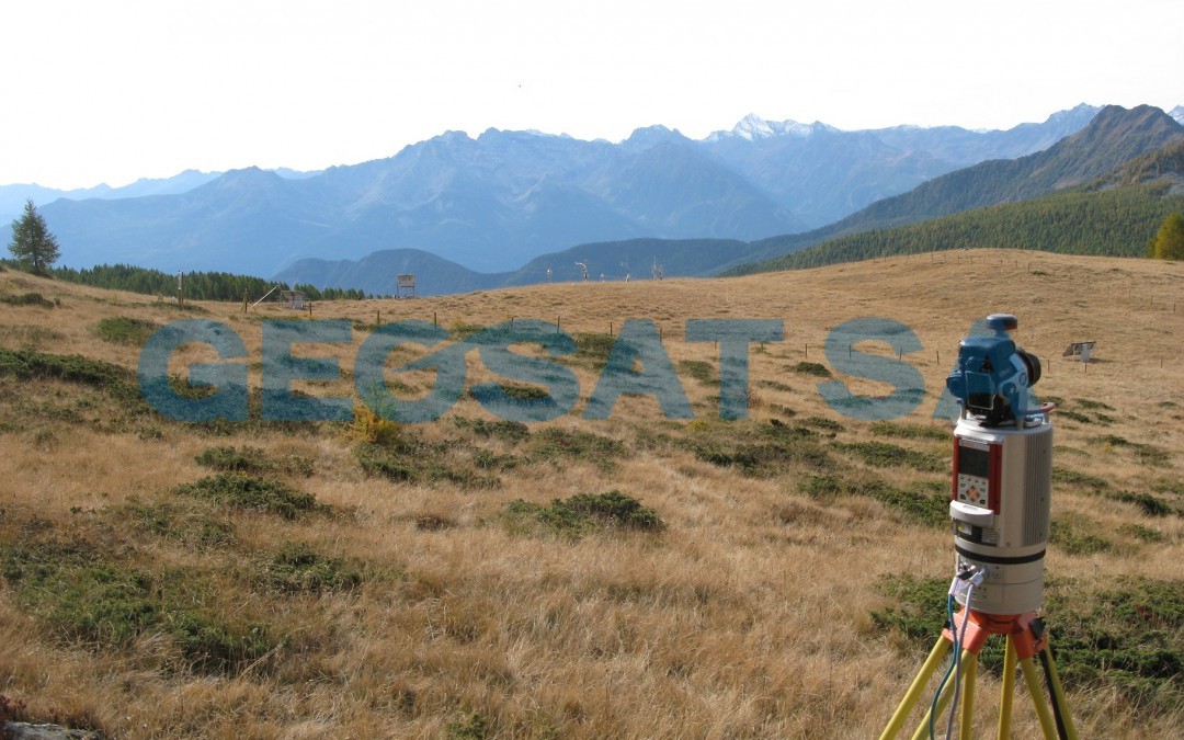 Aoste: relevés par drone et laser