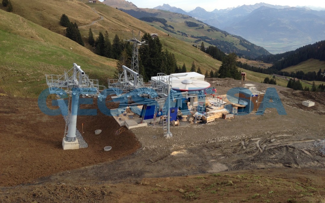 Val d’Illiez: Télésiège de la Pointe de l’Au