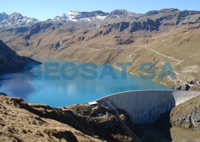 Barrage de Moiry : surveillance géodésique