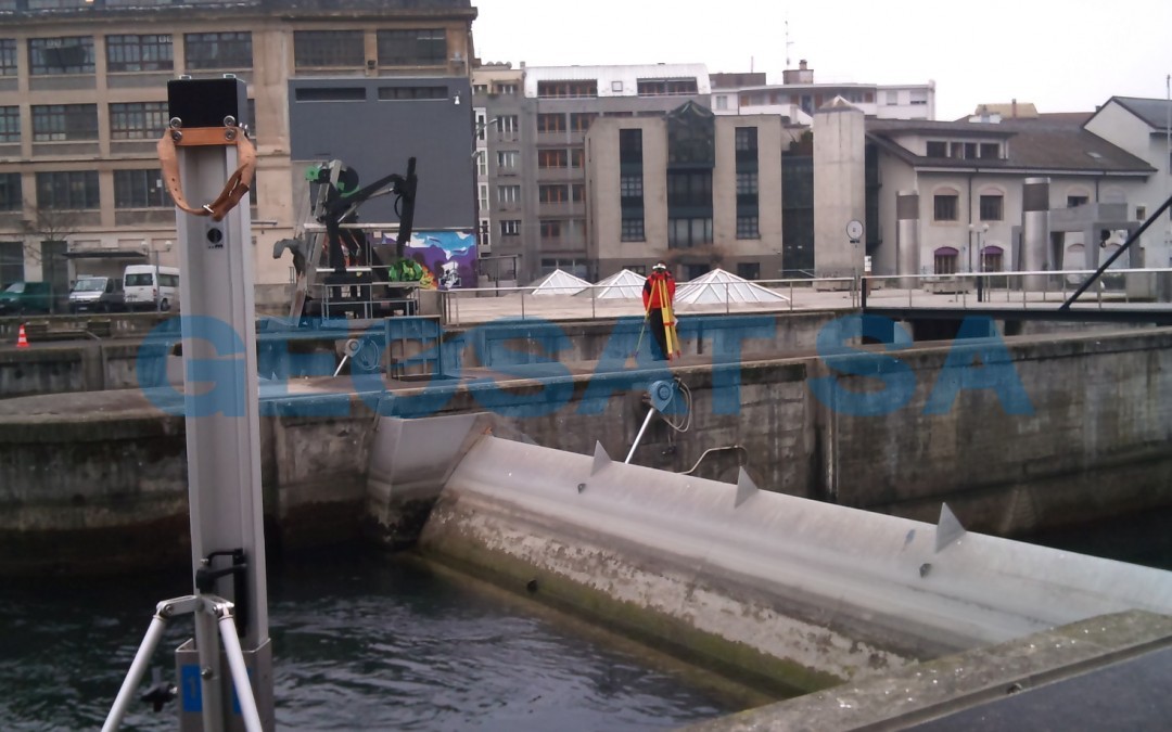 Barrage du Seujet : surveillance géodésique