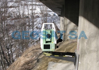 Saint-Martin : Surveillance du pont noir sur la Borne