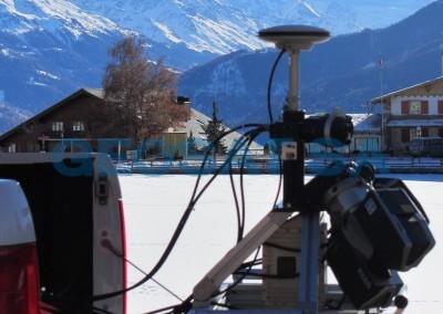 Crans-Montana: Scannage 3D du Parking Victoria